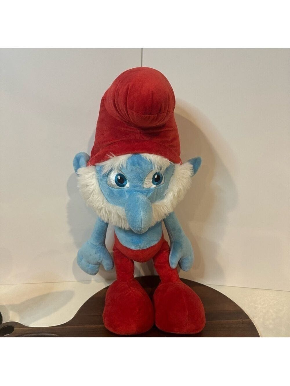 The Smurfs Peyo Papa Smurfs Large Plush Stuffed Toy 20 inch 2011